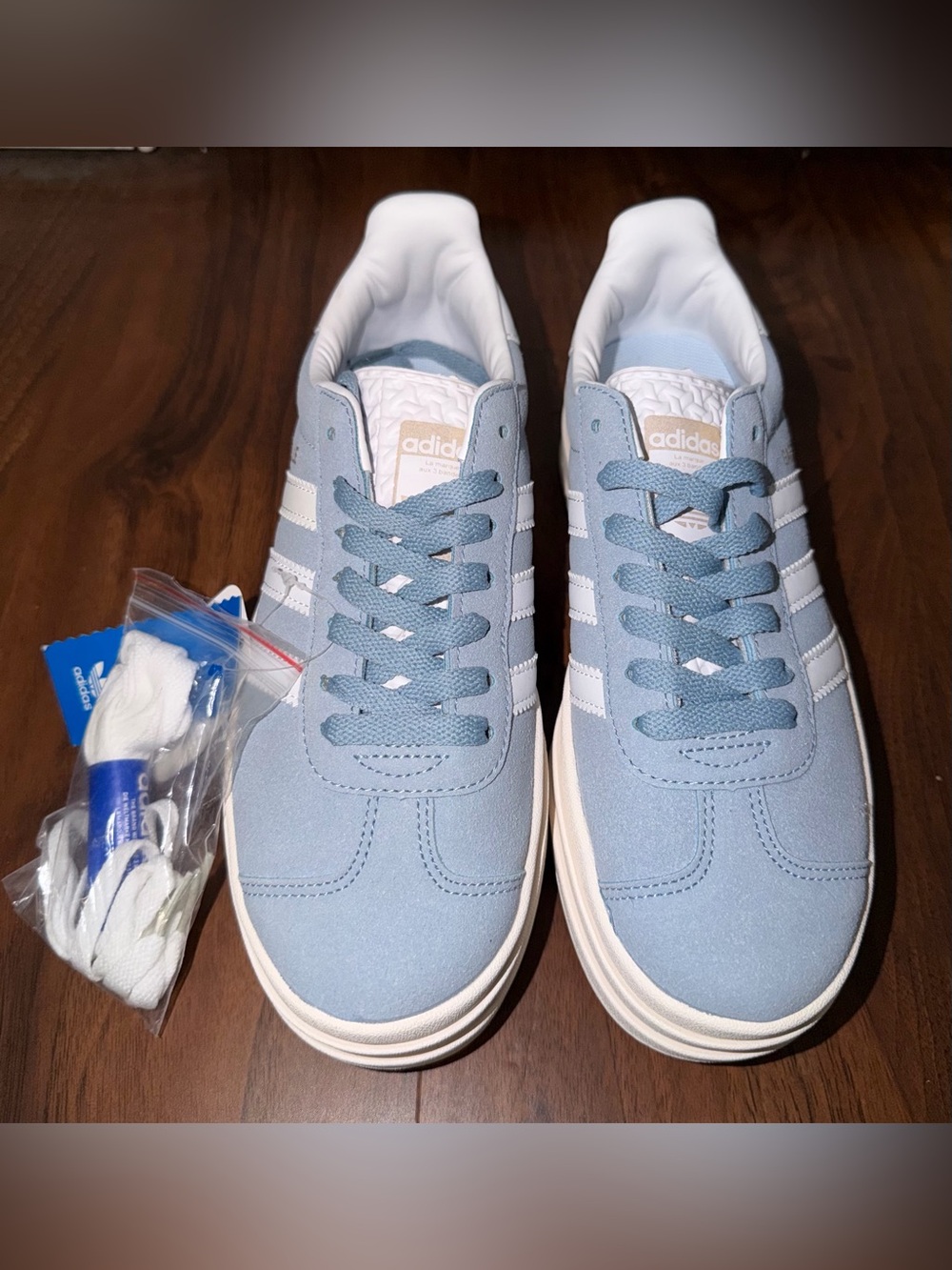 Adidas Gazelle Bold "Clear Sky" - Picture 2 of 10